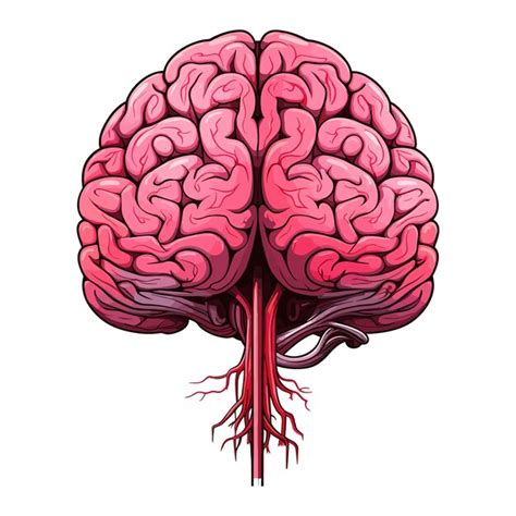 Premium Vector Human Brain Vector Illustration