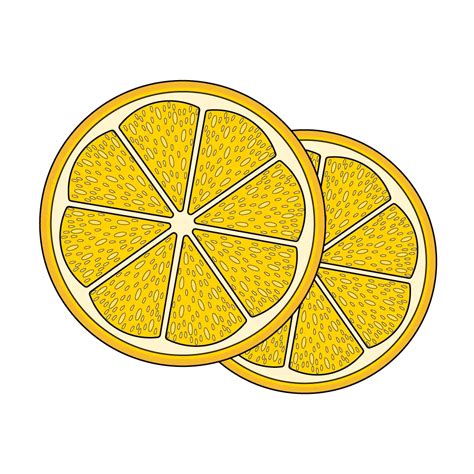 How To Draw A Lemon Slice Step By Step