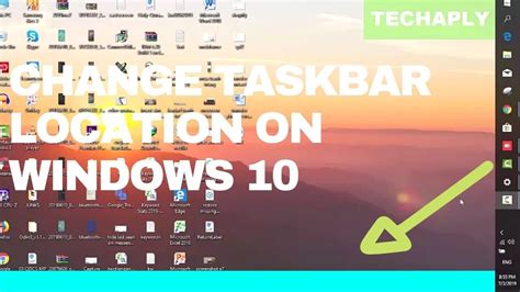 How To Move Taskbar To Bottom In Windows 10 Really Easy Youtube