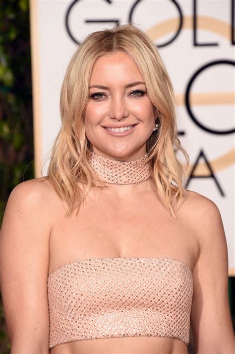 Kate Hudson Hair And Makeup At Golden Globes Red Carpet Pictures POPSUGAR Beauty Photo