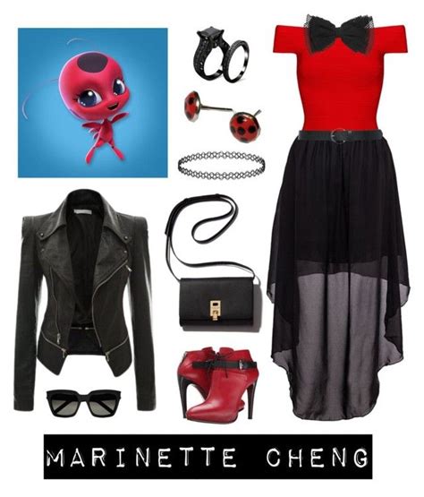 MARINETTE CHENG By Halloweenwoods Liked On Polyvore Featuring Posh Girl COSTUME NATIONAL M