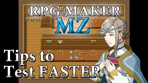Rpg Maker Mz Tutorial 31 5 Tips To Test Faster Youtube