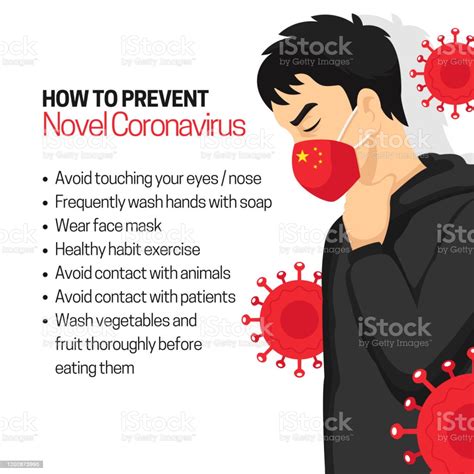 How To Prevent Novel Coronavirus Infographic Poster Background Design 