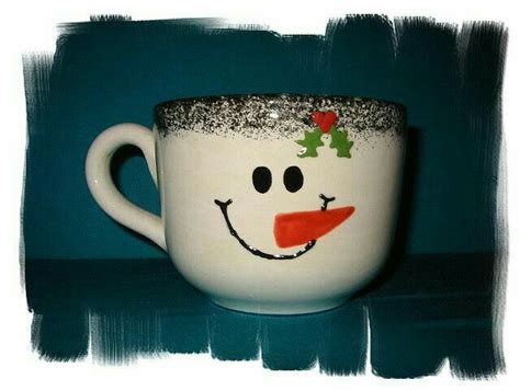 Pin By Am G On Coffee Christmas Diy Christmas Mugs Pottery Painting