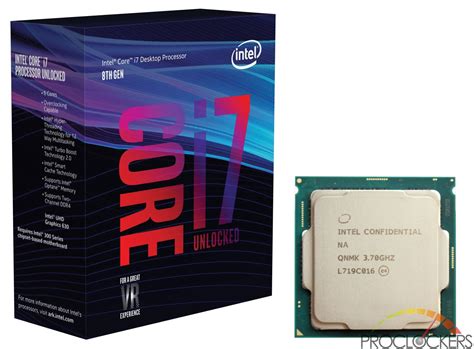 Intel Core I7 8700k Cpu Review Proclockers