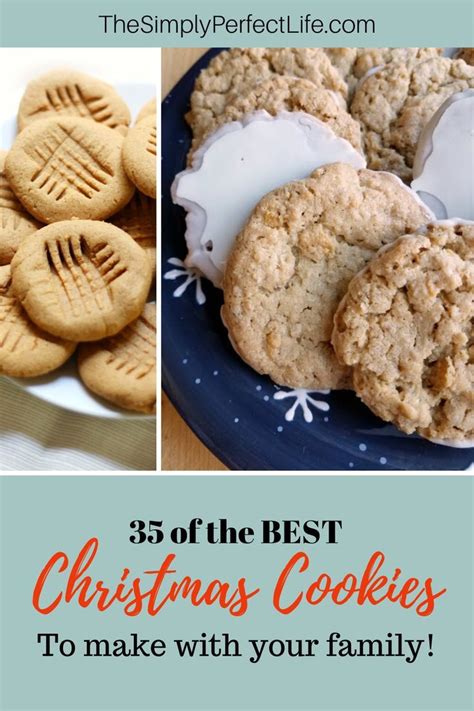 It's everyone's favorite time of year: 35 Christmas Cookies to Make this Holiday Season! • The Simply Perfect Life | Baking desserts ...