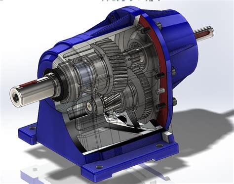 Gearbox 3d Model Gearbox Cgtrader