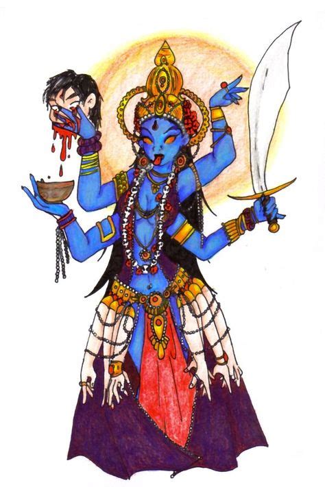 Kali By BlackMageChan Deviantart On DeviantArt Kali Hindu Durga