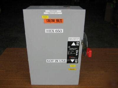 Safely back up essential appliances without extension cords. Ge general electric TC35323 manual transfer switch 100A