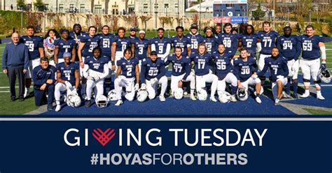 Georgetown Football On Twitter Its Giving Tuesday Join