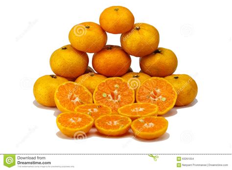 Closeup Of Sliced Oranges Stock Photo Image Of Farm 63261054