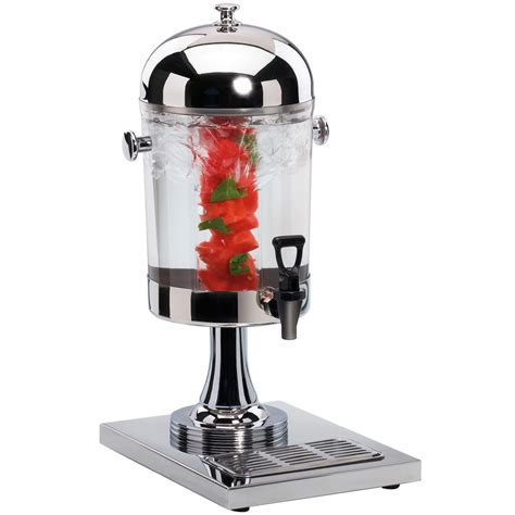 Cal Mil 1010inf 2 Gallon Stainless Steel Infusion Dispenser