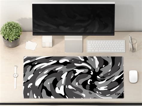 Gutzyaiden Swirl Collection Mouse Pads Have A Quality Design With A