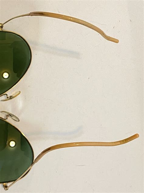 vintage bausch and lomb ray ban sunglasses aviator 1 10 12k gf ebay