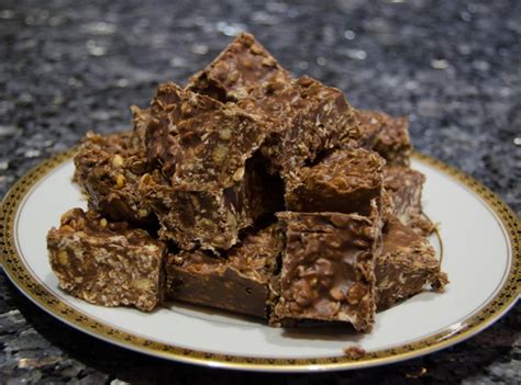 However, i do not milk in the first part of the recipe, i use a small can of carnation evaporated milk. No Bake chocolate & oatmeal cookie bars Recipe | Just A ...