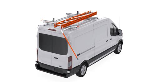 uplyft ladder rack double ford transit low roof masterack