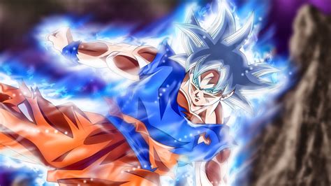 Fondo De Pantalla Animado Goku Ultra Instinto Anime HD Wallpaper And Backgrounds Aniam Org