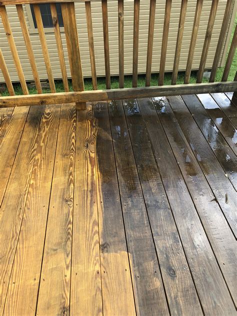 Tips on showing you how to stain a deck. Sherwin Williams Woodscapes Semi Transparent Stain | Deck ...