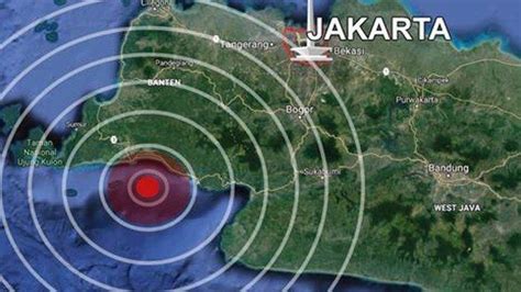 Gempa Guncang Banten Pagi Ini Minggu 17 Juli 2022 Baru Saja Guncang Di