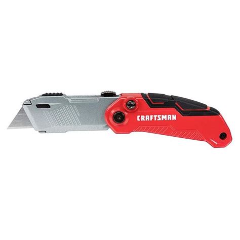 Craftsman 34 In 1 Blade Folding Retractable Utility Knife In The
