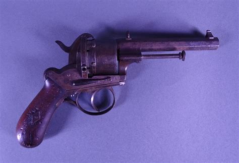 Arme Revolver Système Lefaucheux Cal 12mm à Broche