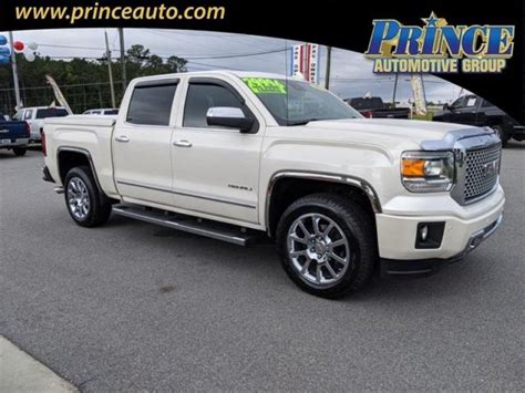 Used 2015 Gmc Sierra 1500 4x4 Crew Cab Denali For Sale Cars And Trucks