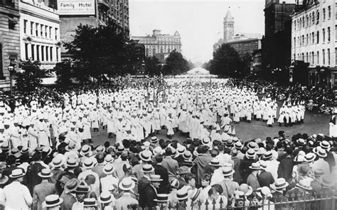 The Day 30000 White Supremacists In Kkk Robes Marched In The Nations Capital The Washington Post