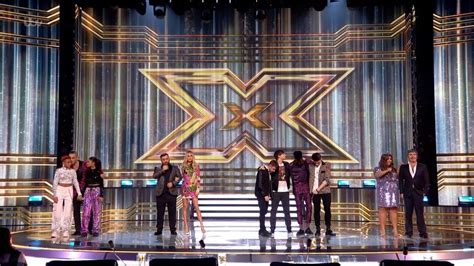 The X Factor Uk 2018 The Results Live Semi Finals Night 1 Winners Full Clip S15e25 Youtube