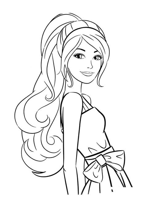 Clique para iniciar o jogo. 23 Desenhos da Barbie para Colorir | Amor de Papéis