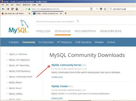 Oracle mysql database service is a fully managed database service that lets developers quickly develop and deploy secure, cloud native applications using the world's most popular open source database. MySQL Tutorial: Download and Install MySQL