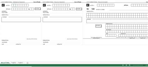 Programma Bollettino Postale Compilabile Excel Programmi Access Ed