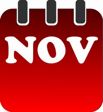 November Calendar Clipart Clip Date July Openclipart