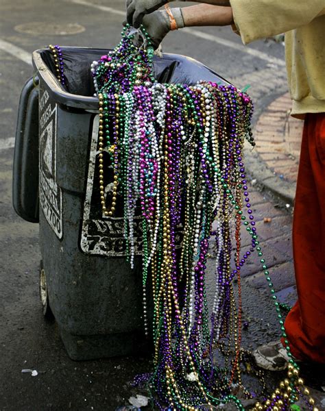 Tons Of Mardi Gras Beads Down The Drains In New Orleans The Spokesman