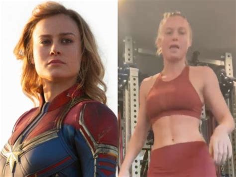 Brie Larson Shows Off Pull Up Skills In Training Video For Captain Marvel 2 The Independent