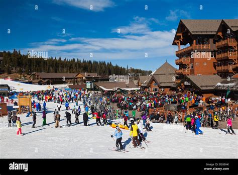 Usa Colorado Breckenridge Ski Lodge Peak 8 Stockfotografie Alamy