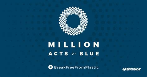 A Million Acts Of Blue Toolkit Greenpeace Usa