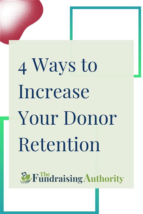 4 Ways To Increase Your Donor Retention