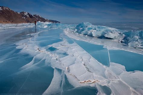 Breathtaking Photos Of Frozen Lake Baikal In Siberia Russia Pics
