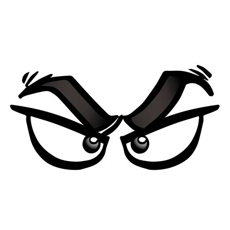 Eye Channel 7 Vector Angry Eyes With Cartoon Glasses Png Download