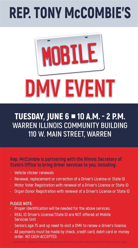 DMV Event: June 6th - Tony McCombie