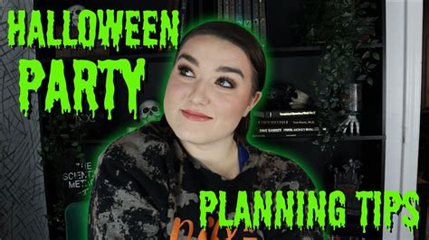 My Top Tips For Planning A Halloween Party Planning The Perfect Halloween Party Youtube