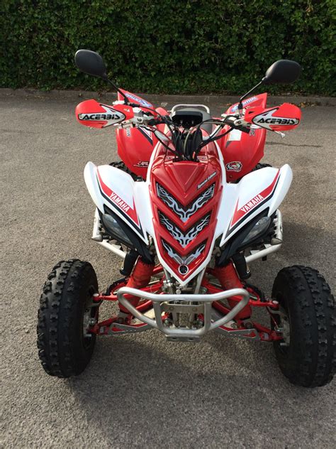 2008 Yamaha Raptor 700r Special Edition Red And White