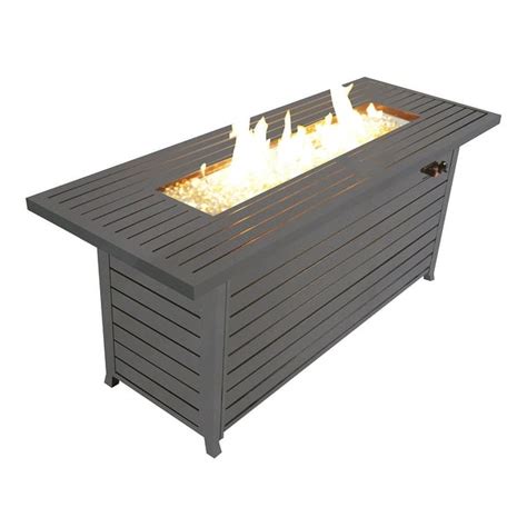 57in Outdoor Gas Propane Fire Pits Table 50000btu Firepit Fireplace