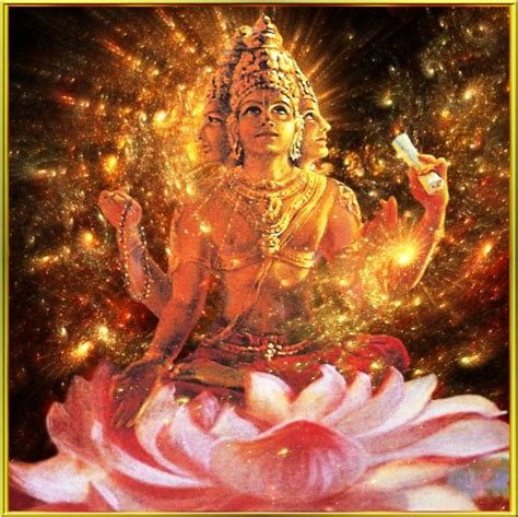 Brahma The Creator Of The Universe In Hindu Mythology