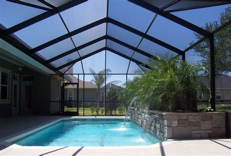 Pool Enclosures Modern Design Options And Types Of Construction