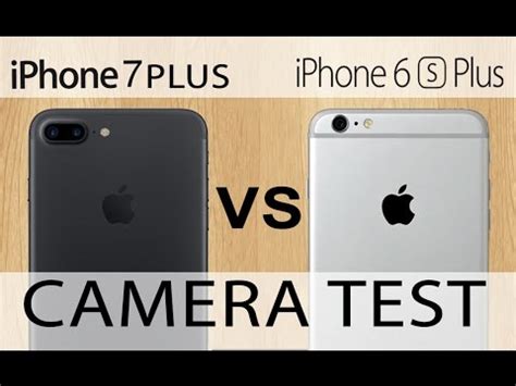 For iphone 6s plus screen replacement, lcd display & touch screen digitizer replacement full assembly with home botton, front camera, earpiece, protector and repair tools (iphone 6s plus, white). iPhone 7 Plus vs iPhone 6s Plus CAMERA TEST! - YouTube