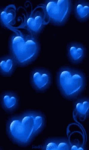 Descubrir Imagen Blue Hearts Background Thcshoanghoatham Badinh