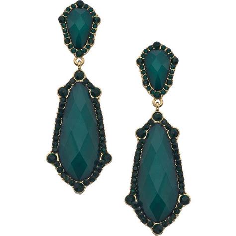Blu Bijoux Emerald Dangle Earrings Earrings Emerald Jewelry Emerald