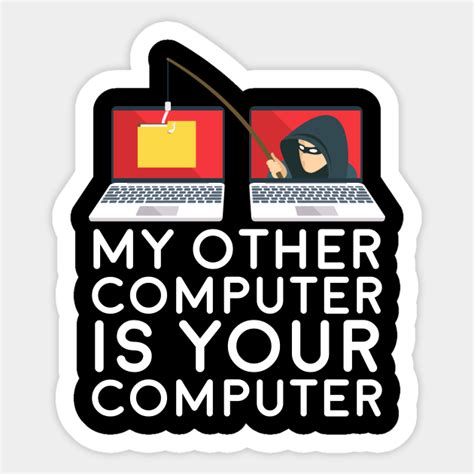 Ethical Hacking File Folder Laptop Guy Ethical Hacking Sticker