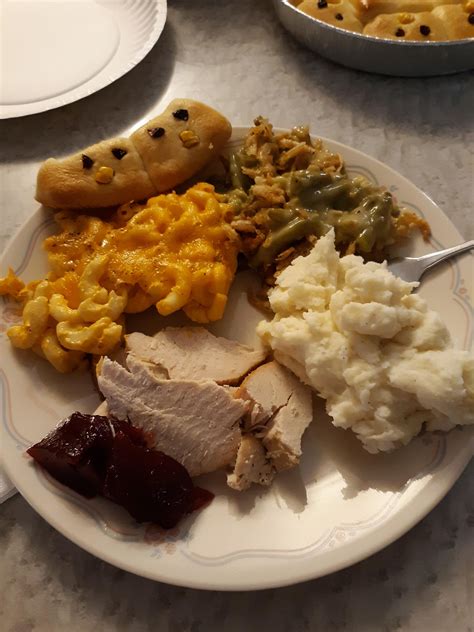 It's my favorite way to make mashed potatoes too! OC Thanksgiving Dinner! ("Baby Turkey Rollls", mac n ...
